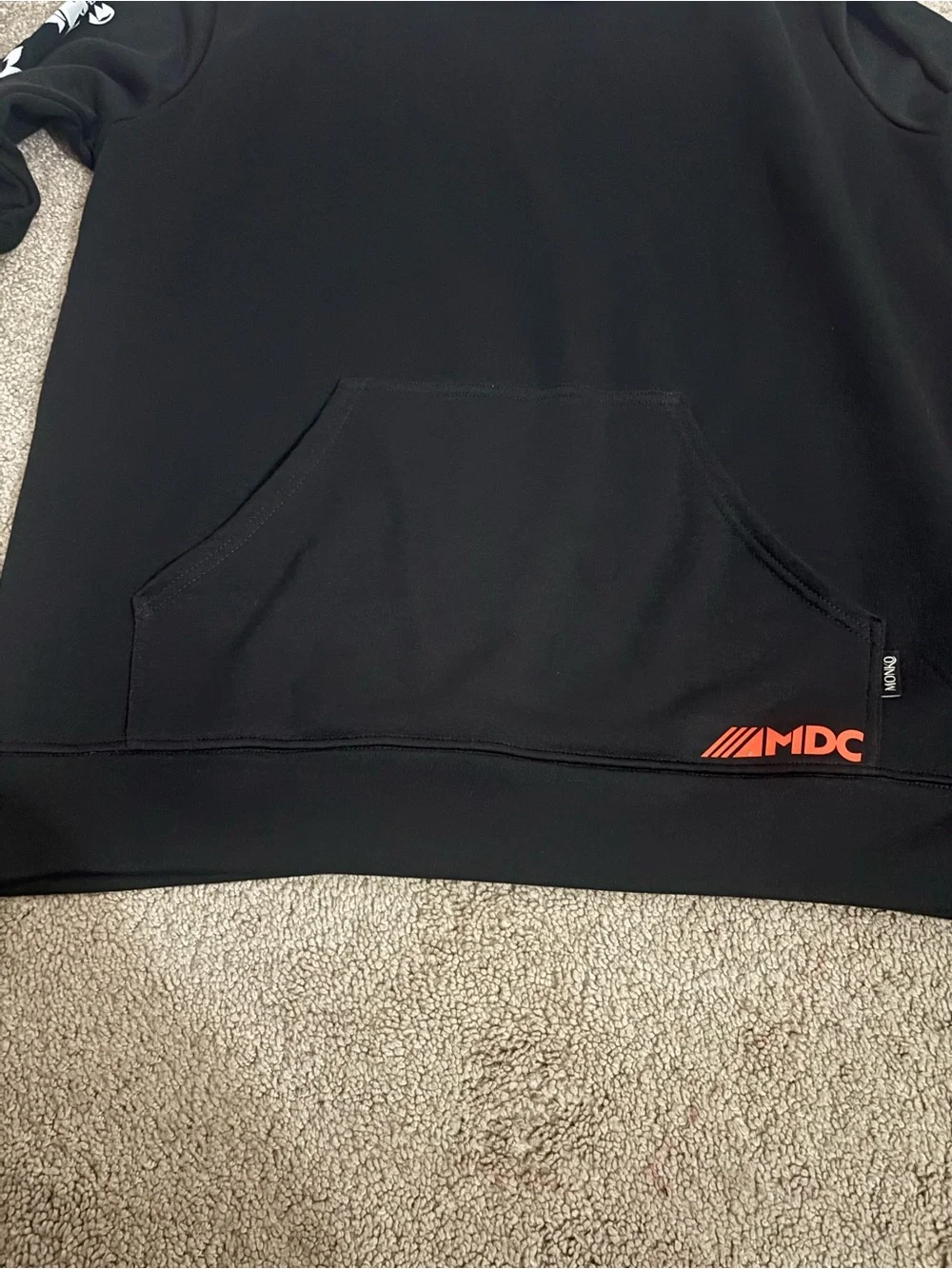 Monko black long-sleeve crew-neck sweatshirt  Size L